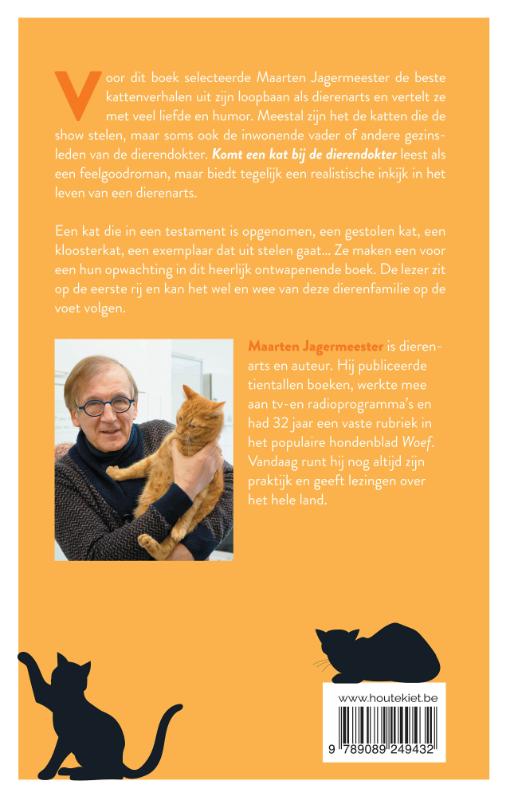 Komt een kat bij de dierendokter achterkant