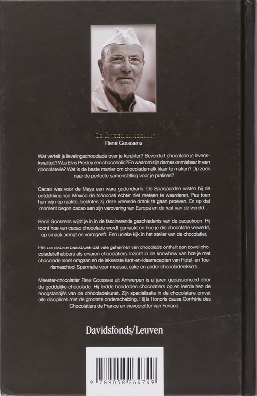 De chocoladecodex De Chocoladecodex achterkant