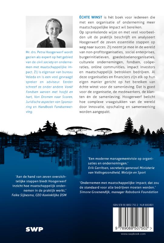 Echte winst Echte winst achterkant