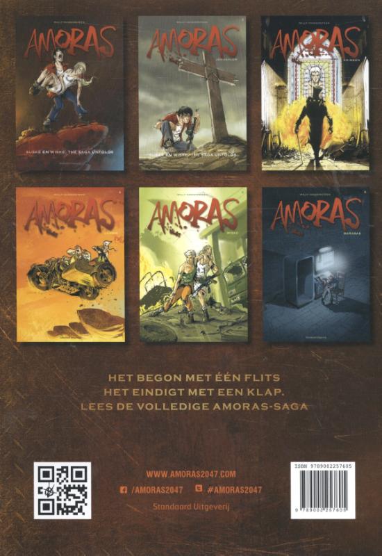 Amoras  -   De complete saga achterkant