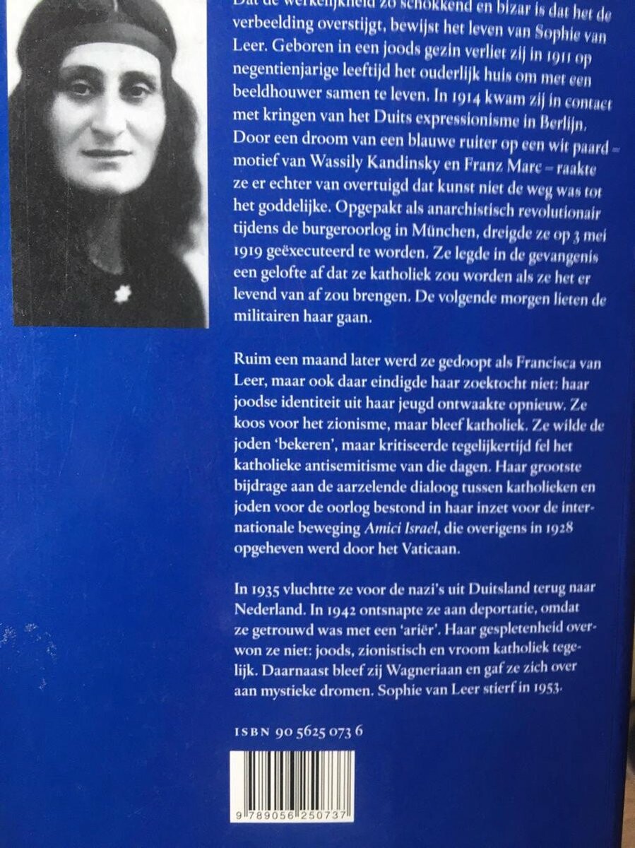 Op zoek naar de blauwe ruiter achterkant