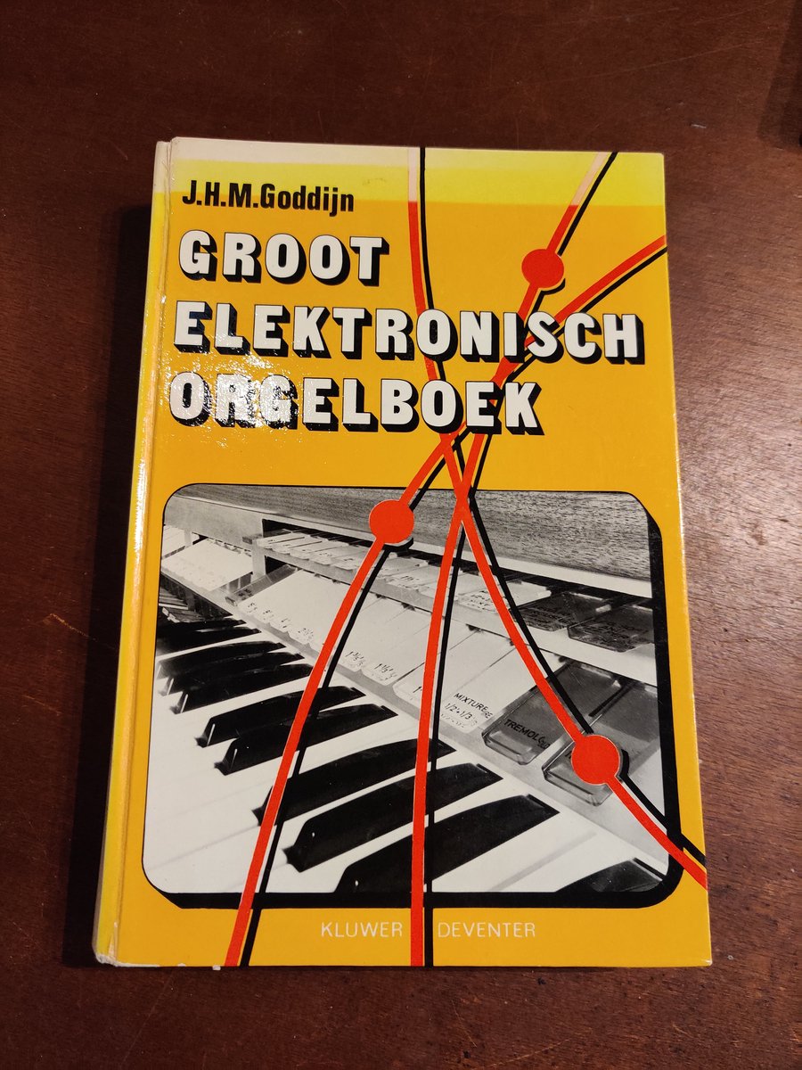 Groot elektronisch orgelboek