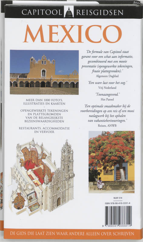Mexico / Capitool reisgidsen Mexico / Capitool reisgidsen achterkant