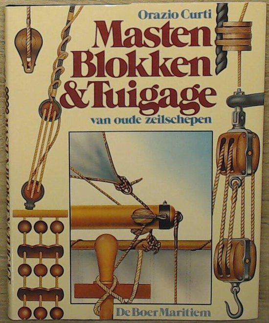 Curti Masten Blokken Tuigage Oude Zeilschepen