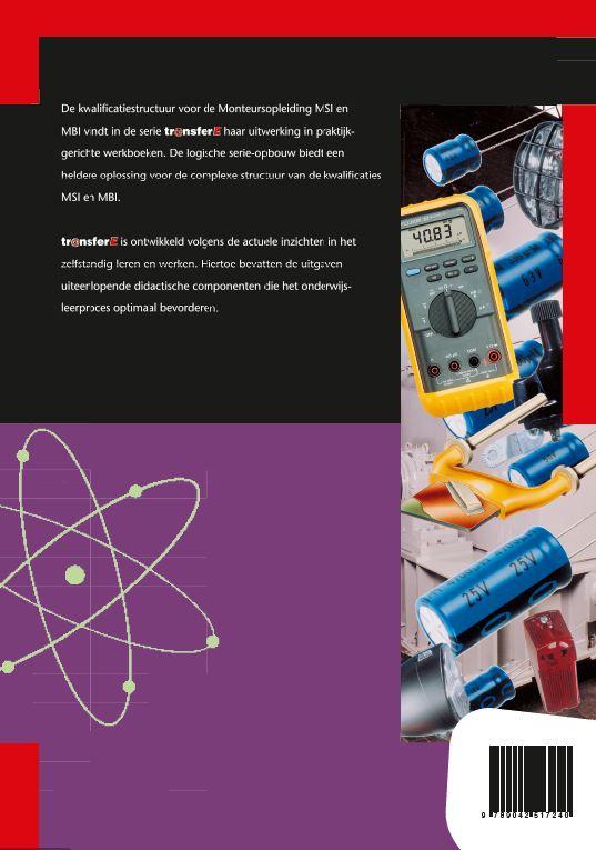 Theorie Elektriciteitsleer / 4 Monteur / Leerwerkboek / TransferE / 2 achterkant