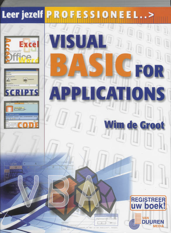 boekenbalie_9789059402393_cover Leer jezelf professioneel Visual Basic voor Applicaties / Leer jezelf MAKKELIJK...
