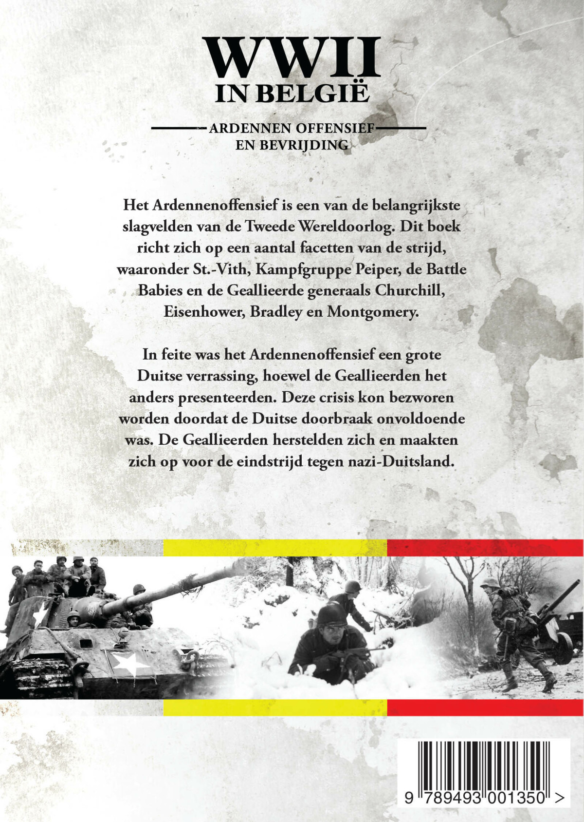 De Inval / WWII in Belgie achterkant