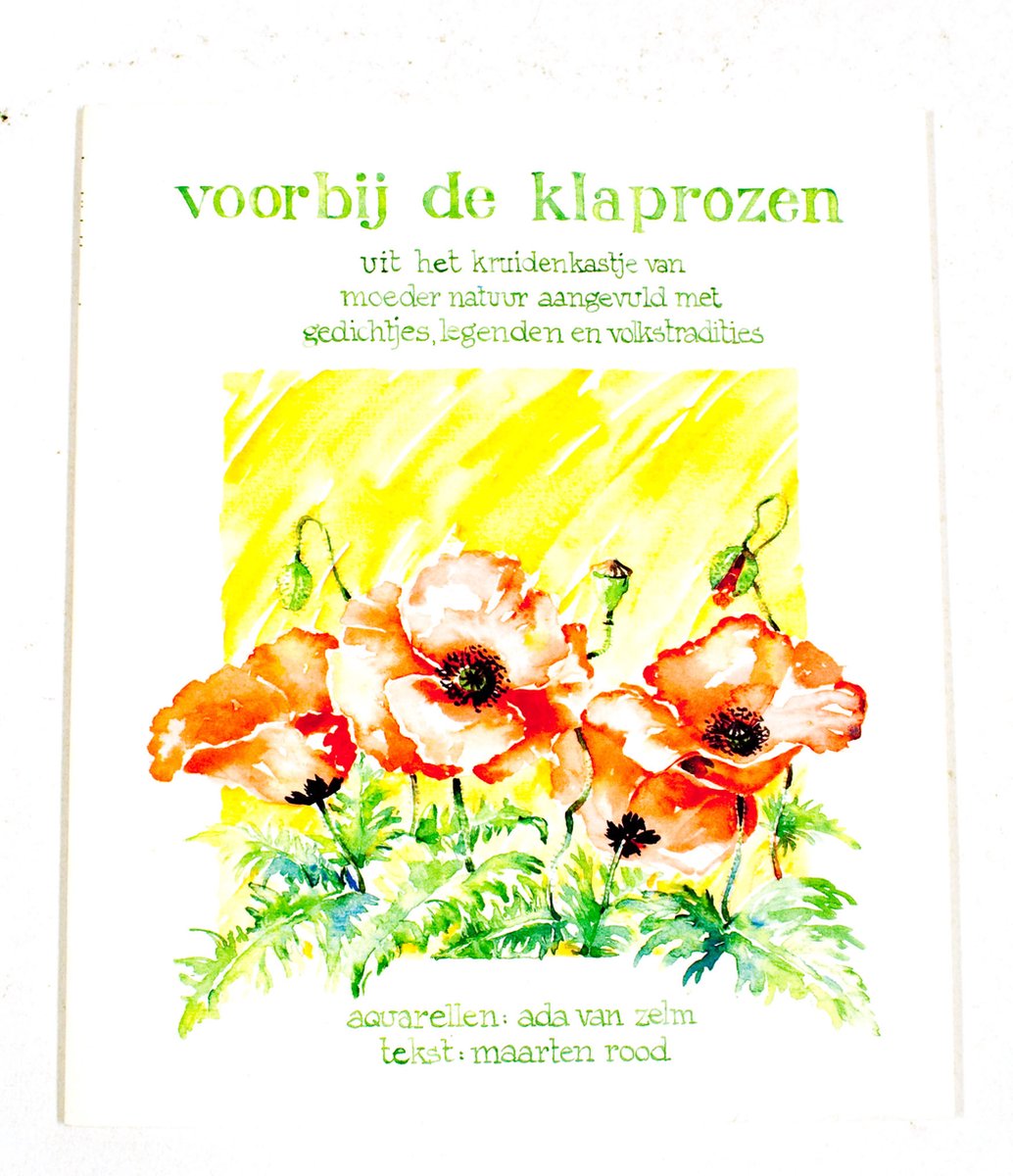A. van Zelm Voorbij De Klaprozen