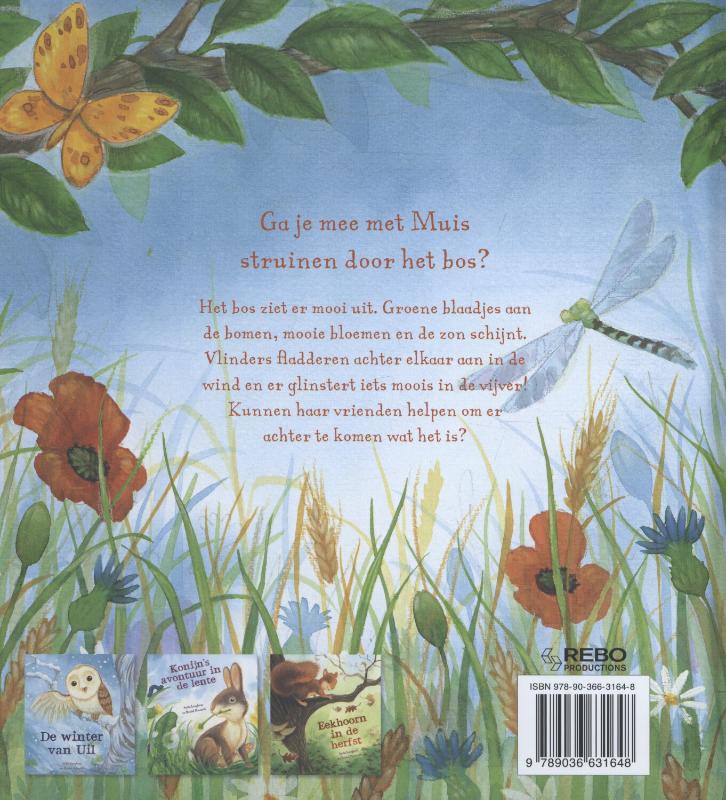 De zonnige zomer van Muis De zonnige zomer van Muis achterkant