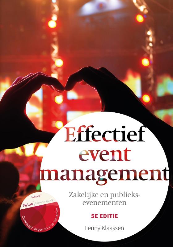 Lenny Klaassen Effectief Eventmanagement, 5e Editie Met MyLab Nl Toegangscode