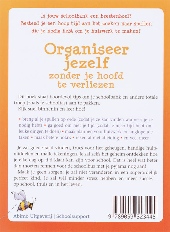 Organiseer jezelf / Lach & Leer Organiseer jezelf / Lach & Leer achterkant