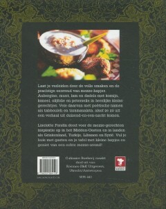 Culinaire boekerij Mezze / Culinaire boekerij achterkant