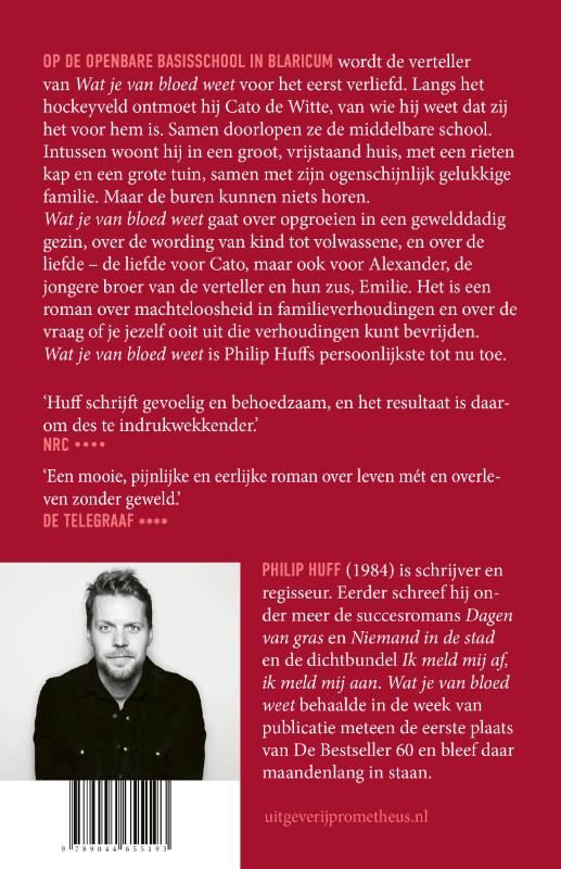 Wat je van bloed weet Wat je van bloed weet achterkant