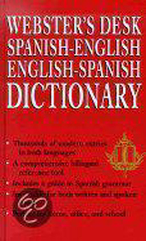 Webster's Desk Spanish-English English-Spanish Dictionary