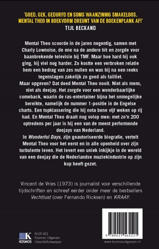 Wonderful Days - Mental Theo Wonderful Days - Mental Theo achterkant