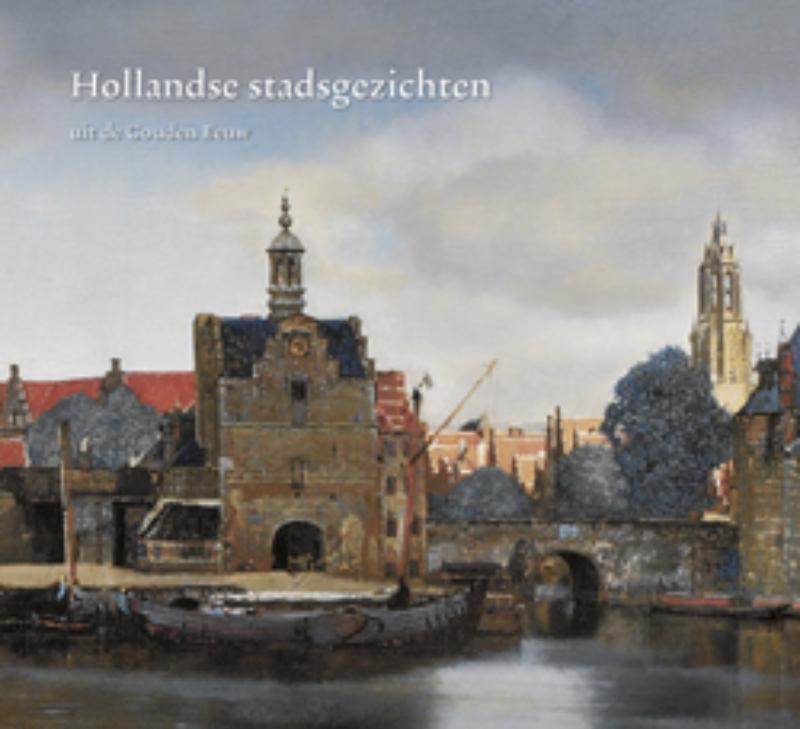 Hollandse stadsgezichten uit de gouden eeuw achterkant