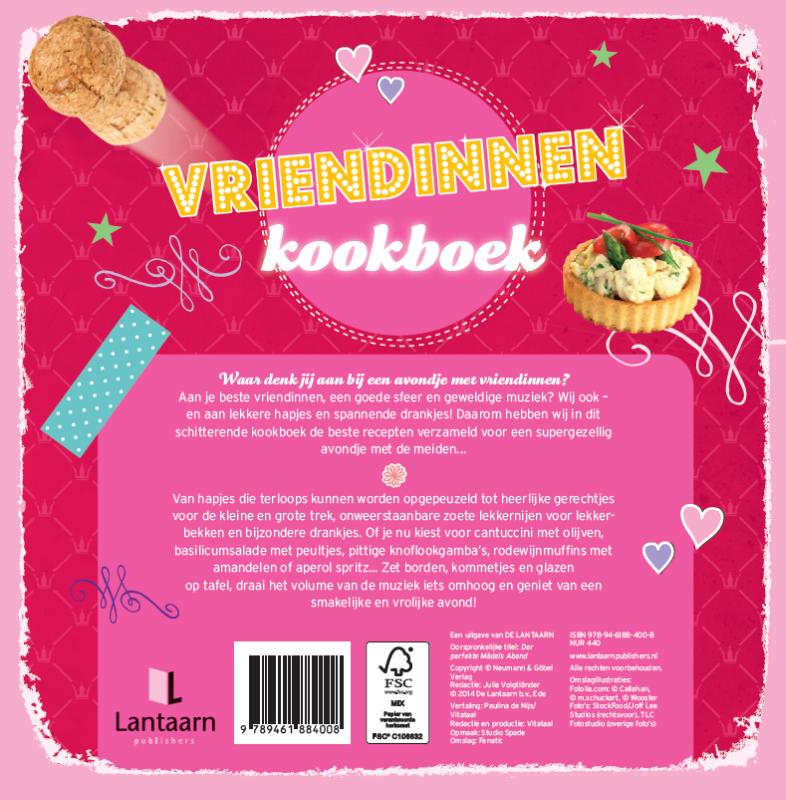 Vriendinnenkookboek achterkant