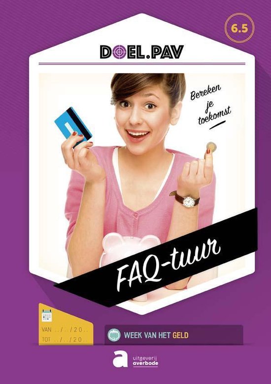 DOEL.PAV 6.5 - FAQ-tuur - Leerwerkboek