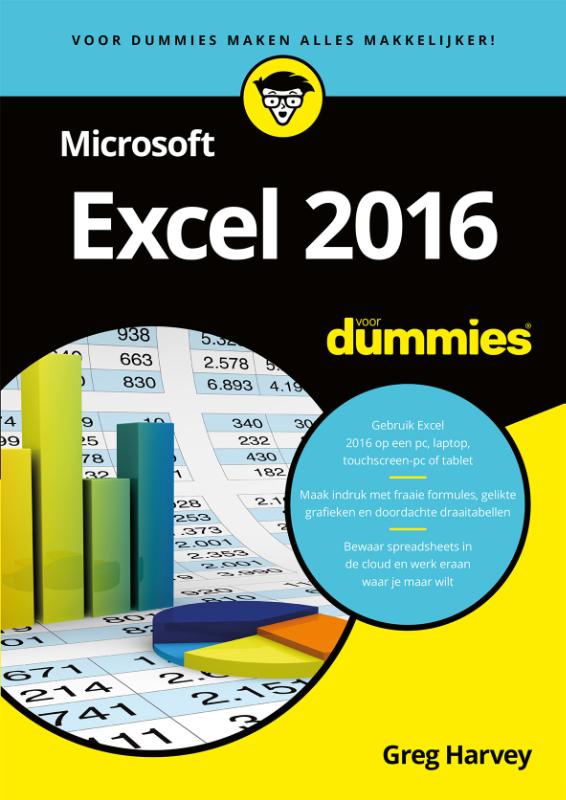 Voor Dummies  -   Microsoft Excel 2016 voor Dummies