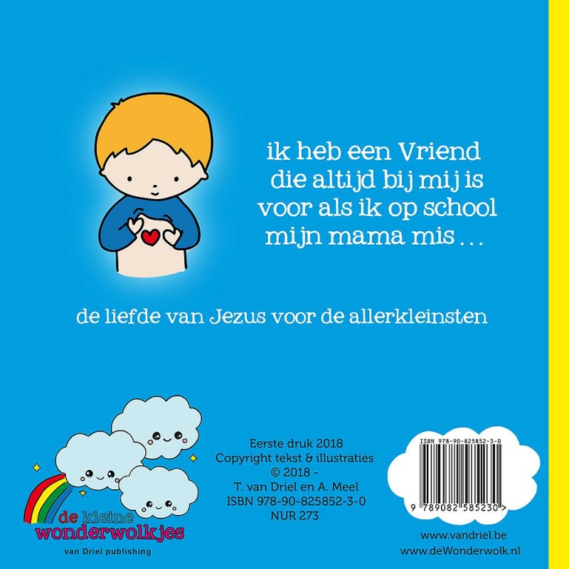 ik heb een Vriend / de kleine wonderwolkjes / 1 achterkant