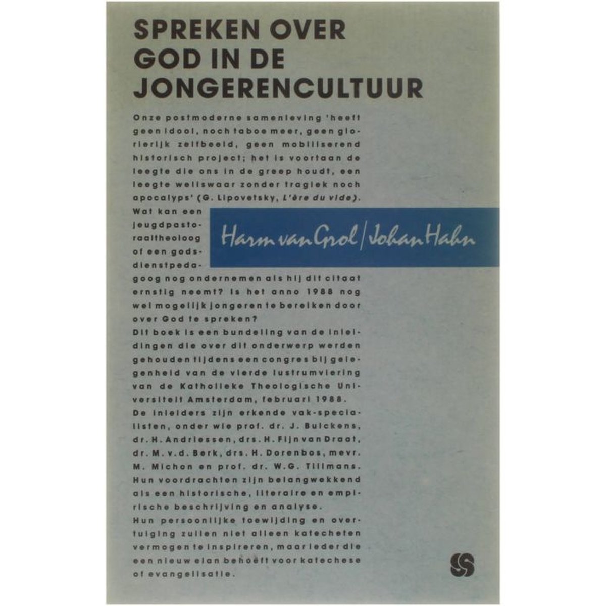 Spreken over God in de jongerencultuur