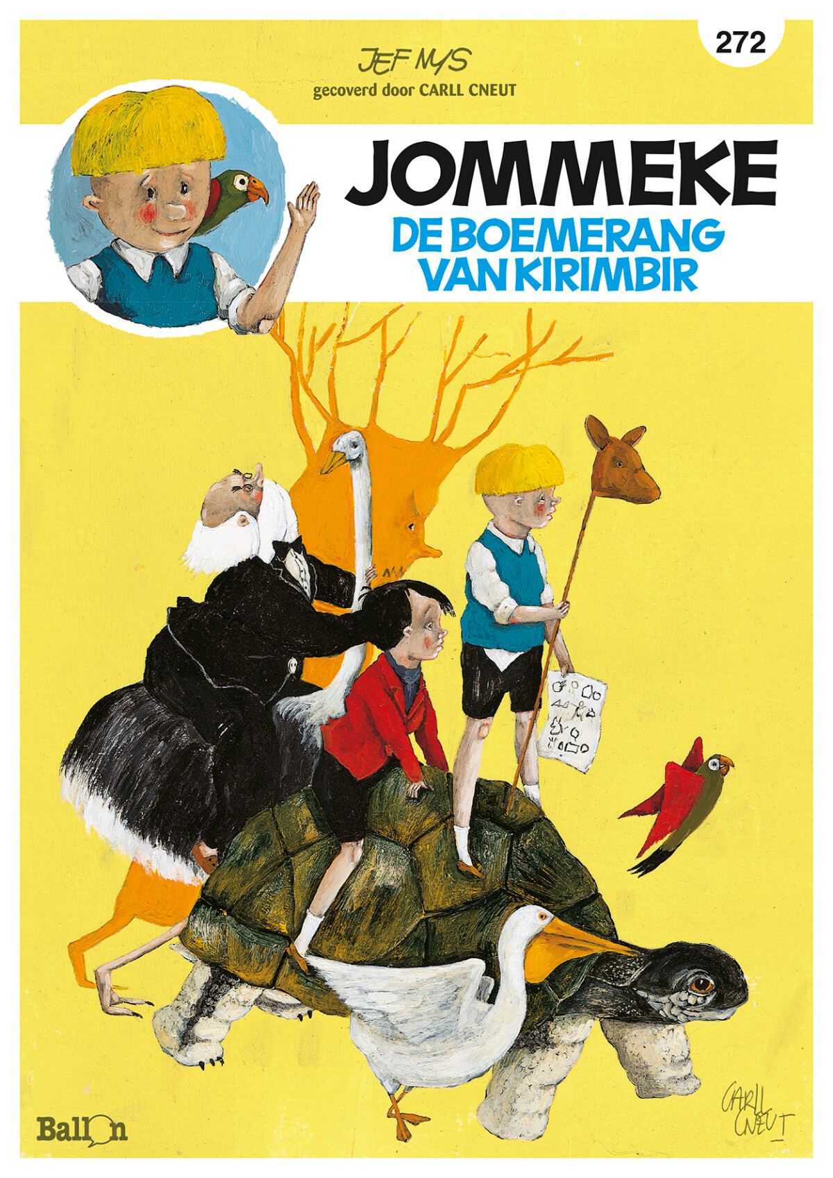 De boemerang van Kirimbir / Jommeke strip - nieuwe look / 272