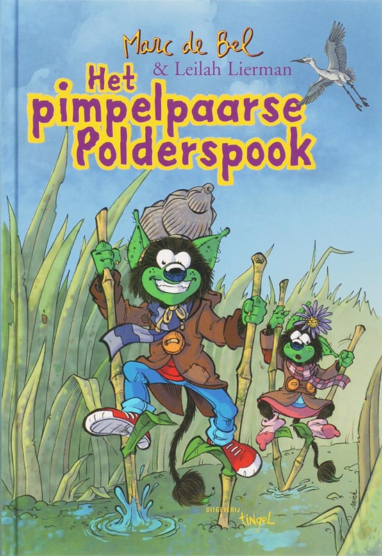 Het pimpelpaarse polderspook