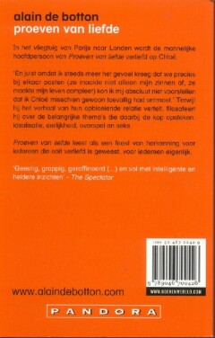 Proeven van liefde achterkant