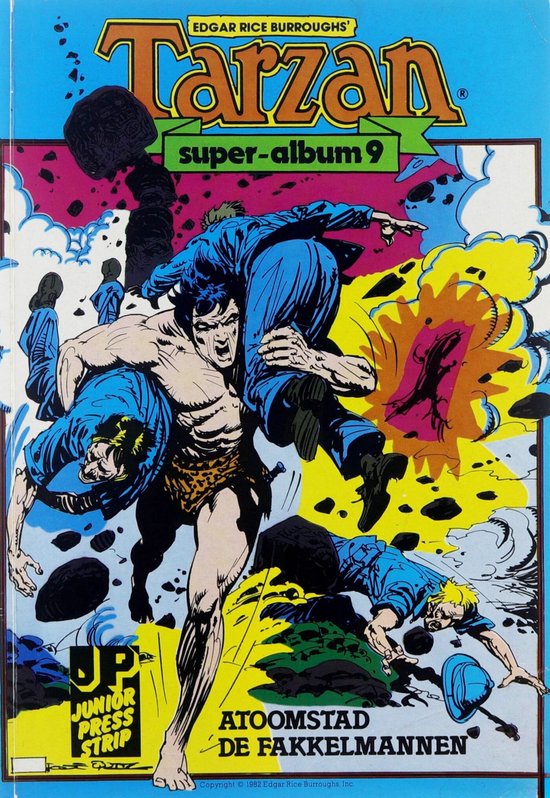Atoomstad ; De Fakkelmannen / Tarzan Juniorpress Superalbum / 9