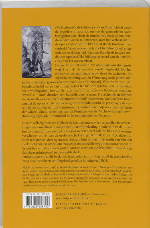Die Zauberflöte achterkant