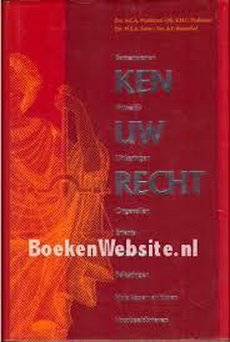 boekenbalie_9789065907554_cover Ken uw recht