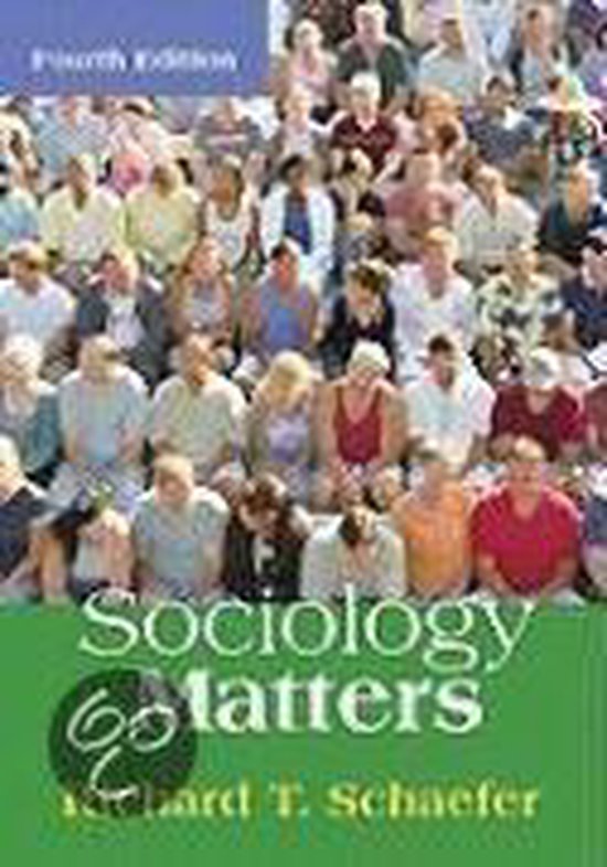 Sociology Matters