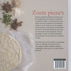 Zoete pizza s achterkant