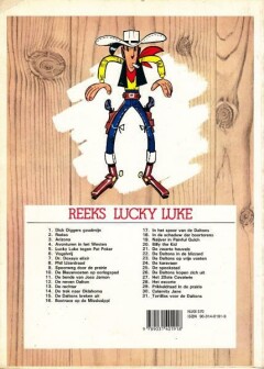 De spookstad / Lucky Luke / 25 achterkant