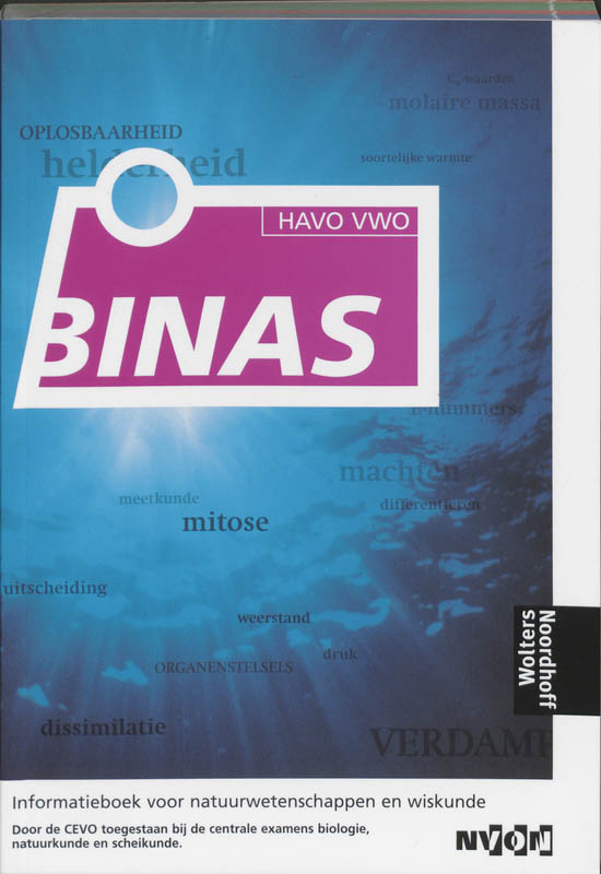 Binas Havo/Vwo Informatieboek 5de Editie