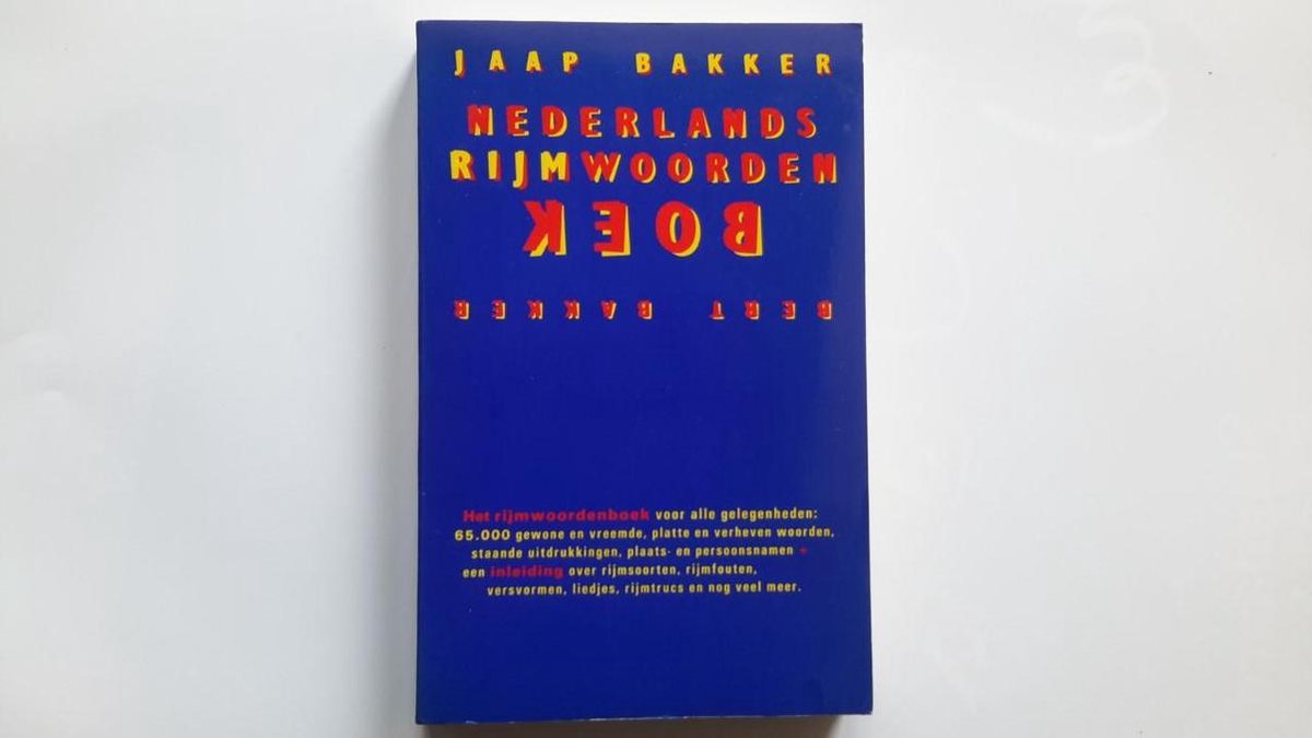 NEDERLANDS RIJMWOORDENBOEK