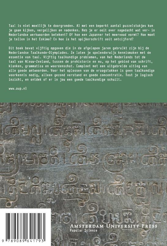 Van Sanskriet tot Spijkerschrift achterkant