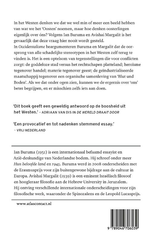 Occidentalisme Occidentalisme achterkant