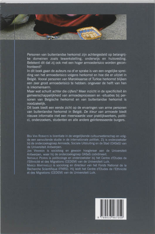 De Kleur Van Armoede achterkant