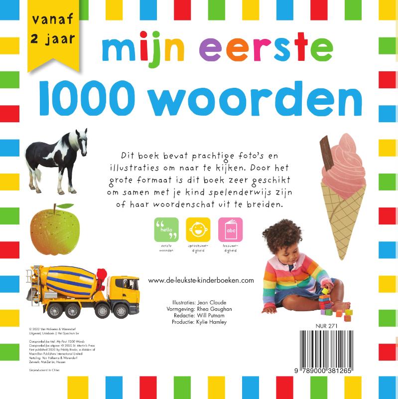 Mijn eerste 1000 woorden achterkant