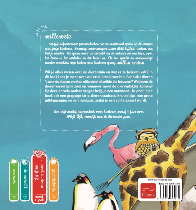 Naar de dierentuin / Willewete Willewete - Naar de dierentuin achterkant