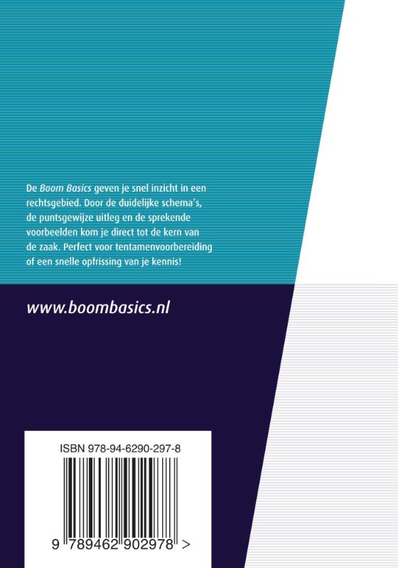 Strafrecht / Boom Basics achterkant
