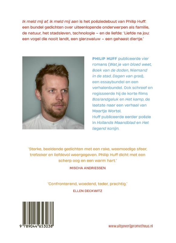 Ik meld mij af, ik meld mij aan achterkant