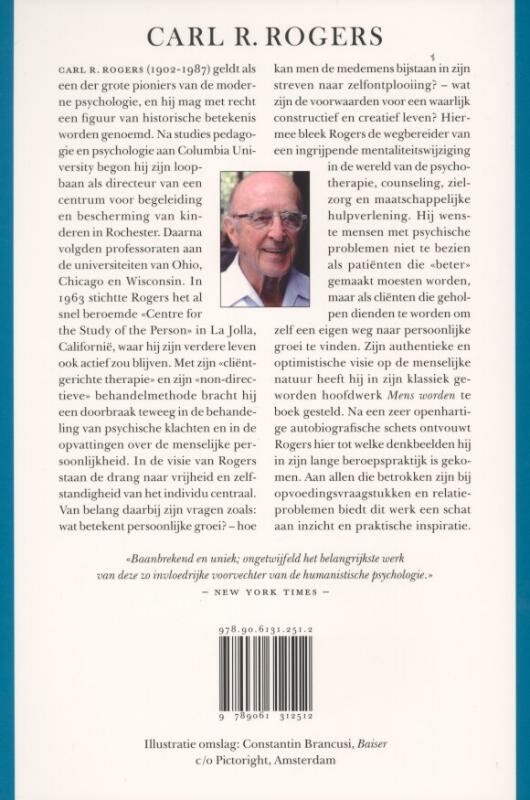 Mens worden achterkant