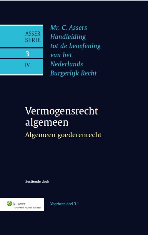 boekenbalie_9789013044478_cover Algemeen goedrenrecht / Asser-serie / 3-IV