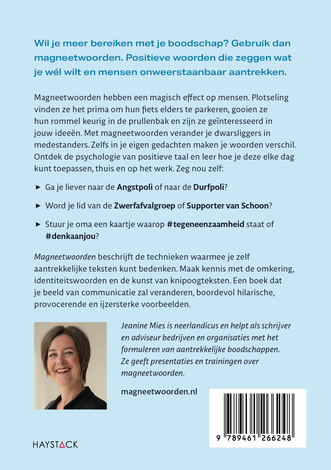 Magneetwoorden Magneetwoorden achterkant