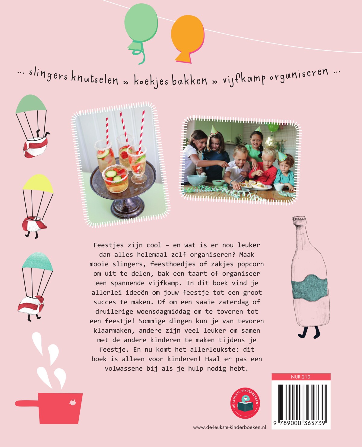 Elke dag een feestje! achterkant