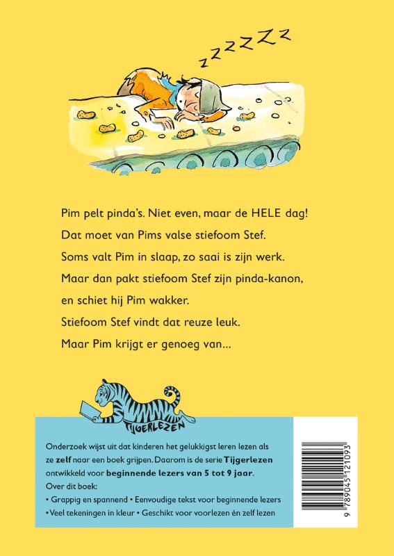 Pim en het pinda-kanon / Tijgerlezen achterkant