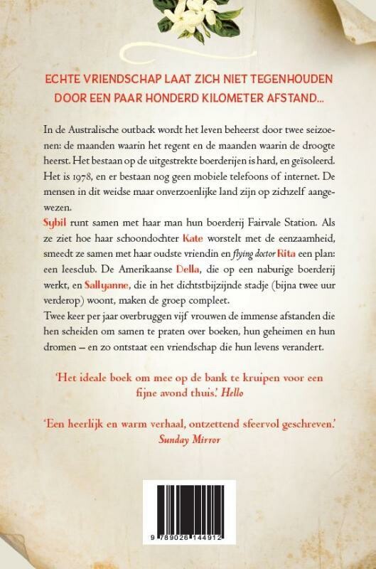 De leesclub aan het einde van de wereld achterkant