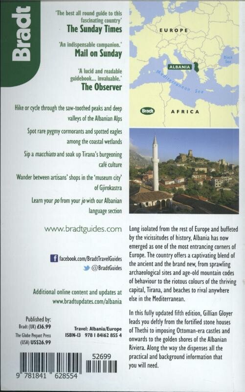 Albania / The Bradt travel guides achterkant